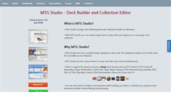 Desktop Screenshot of mtgstudio.com