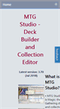 Mobile Screenshot of mtgstudio.com